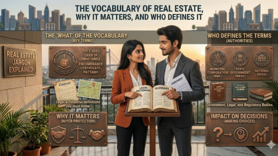 The Vocabulary of Real Estate, Why It Matters, and Who Defines It