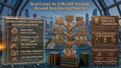 Real Estate As A Wealth Strategy: Beyond Just Buying Property